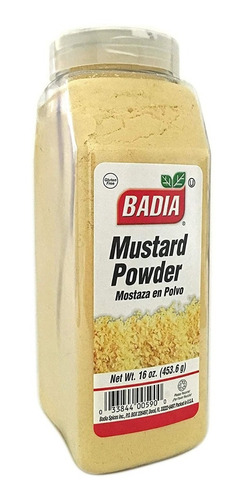 Mustard Powder Badia Mostaza En Polvo 453gr 2 Pack