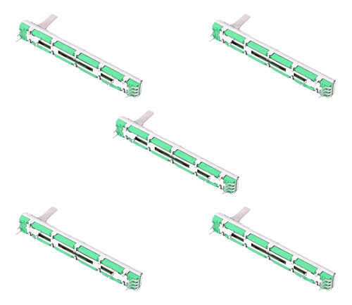X5 Potenciometro Lineal Deslizable B103 10k 75mm Fader 