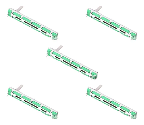 comprar X5 Potenciometro Lineal Deslizable B103 10k 75mm Fader 