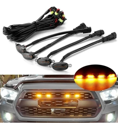 X4 Luz Led Tipo Raptor Ahumada Con Control