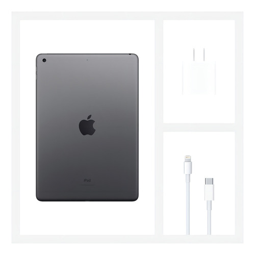 iPad 8th generation 2020 A2270 10.2" 32GB gris espacial - Excelente (Reacondicionado)