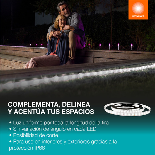 7015633 - Cinta Prime Flex 16,8 w/m 4000 k 24 V Ip66 - Ledvance