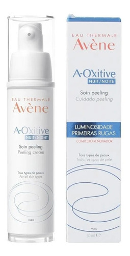 Avene A-oxitive Noche Cuidado Peeling Luminosidad X30 Ml