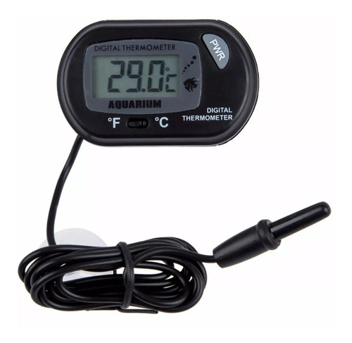 Termometro Digital Com Sensor Para Aquários Skrw