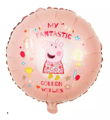 Pack 5 Globos Peppa Pig Y Sus Amigos