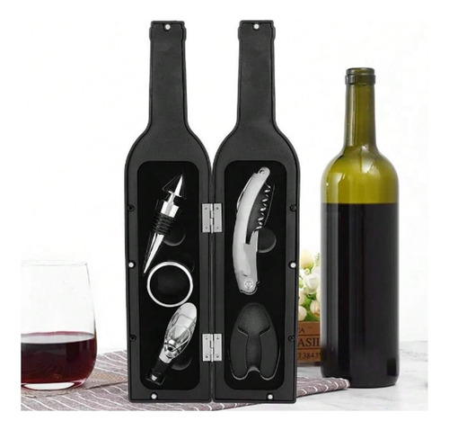 Set Profesional Accesorios Sacacorchos De Vinos Destapador