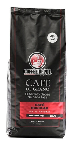 Cafe En Grano 1 Kg Marca Coffee Depot