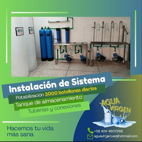 Planta Purificadora De Agua Para Recarga De Botellones