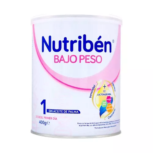 Leche Nutribén R.N. Bajo Peso 400g