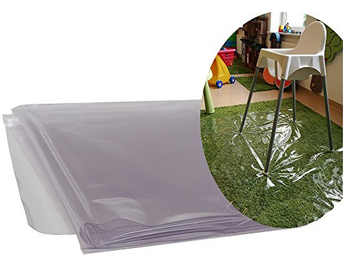 Fácil Limpieza Bebé Splat Mat Impermeable Silla Alta Alfombr