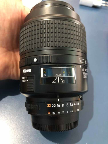 Lente Nikon 105mm