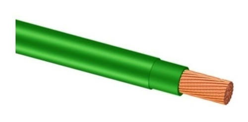 Cable Thhn 10 Awg Verde Rollo 50mts Certificado