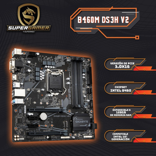Imagen 4 de 10 de Pc Gamer Grizzly Intel Core I5 10400 16gb Ddr4 Ssd 500gb 1tb