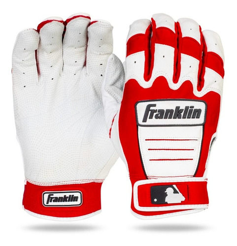 Guanteletas Beisbol Franklin Cfx Pro Blanco Rojo Adulto