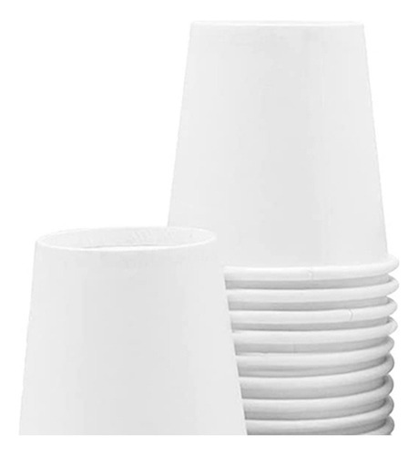 M Vasos De Papel Blancos, Vasos For Enjuague Bucal, Vasos