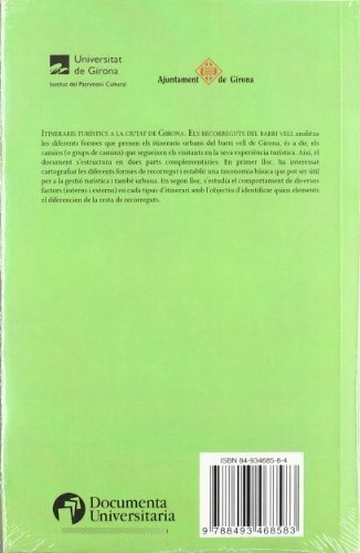 Imagen 2 de 2 de Itineraris Turístics A La Ciutat De Girona: Els Recorreguts