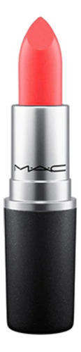 Labial Mac Satin Lipstick 3g Color Tropic tonic