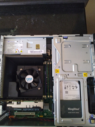 Pc Gamer Slim I7 4770 12gb Gtx1650 Ssd480gb+1tb *faço 3399*