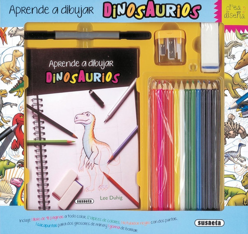 Libro Aprende A Dibujar Dinosaurios
