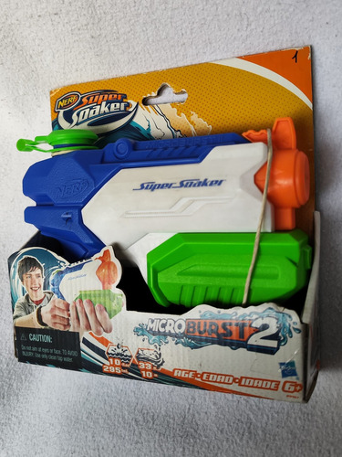Lanzador De Agua Nerf Microburst 2 Super Soaker 295ml