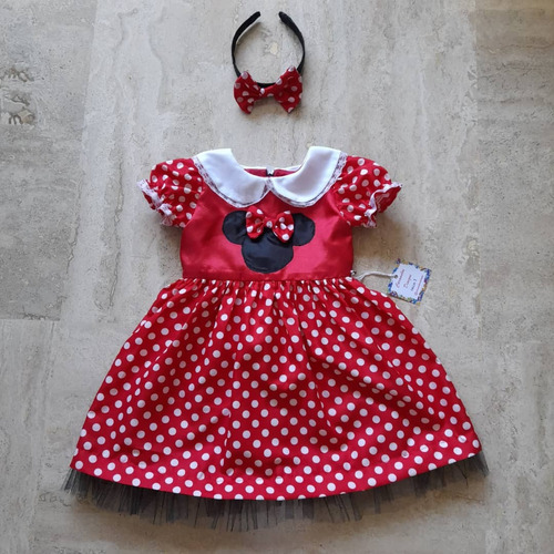 Vestidos Para Niña Minnie Talla 1 (niña De 1 Año)