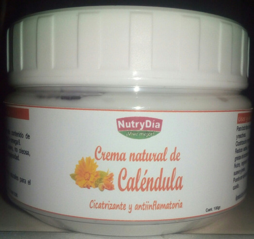 Crema Natural De Caléndula ( X 100gr)