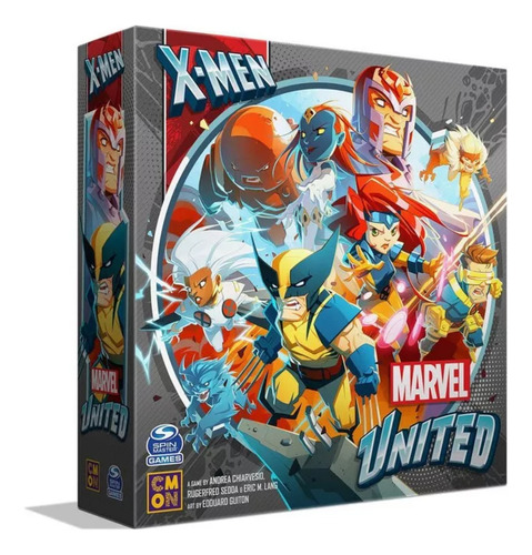 Marvel United X-men Jogo De Tabuleiro Galápagos