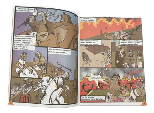 Tlaxcaltecas, 400 Familias Un Destino Caricatura Histórica