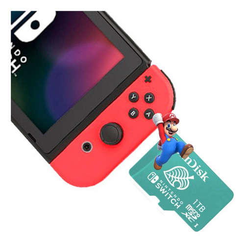 Tarjeta de memoria Sandisk de 512 GB para Nintendo Switch