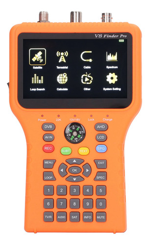 Medidor Digital De Intensidad De Señal Finder V8 Finder Pro2