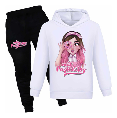 Sudadera De Niña Incluye 2pz Sudadera Y Pans My Pastelitos