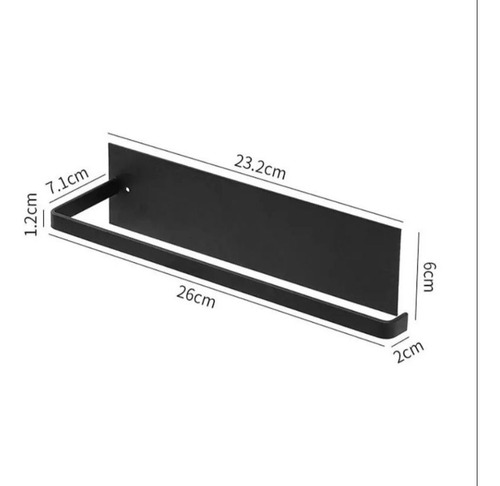 Imagen 8 de 9 de Soporte Porta Rollo Cocina Servilleta Gancho Estante Adhesiv