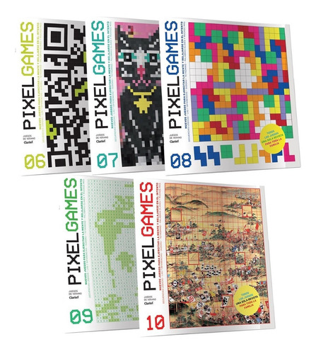 Clarín Colección Pixel Games Set 2 De 5 Ediciones