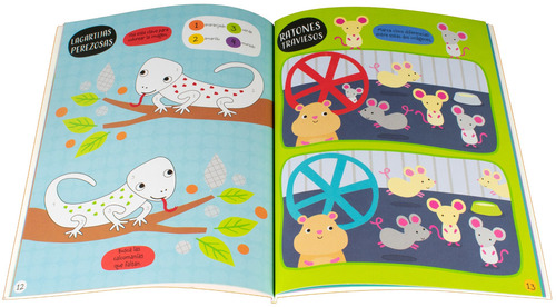 Mis primeras calcomanias: Mascotas.: Libro de actividades Mis primeras calcomanias: Mascotas, de Varios autores. Editorial Silver Dolphin (en español), tapa blanda en español, 2022