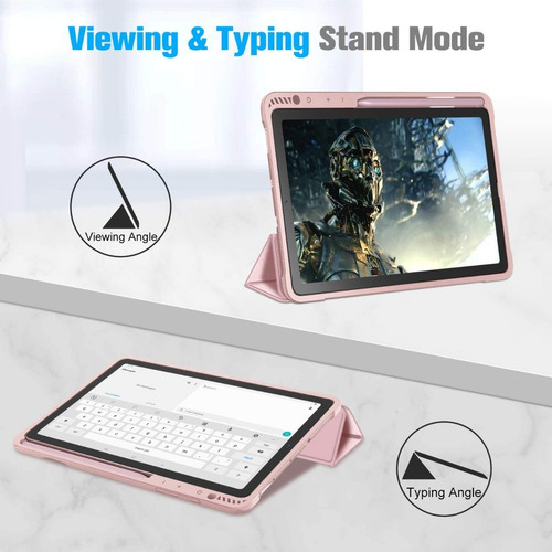 Case Funda Para Galaxy Tab S6 Lite P613 P610 Con Portalápiz