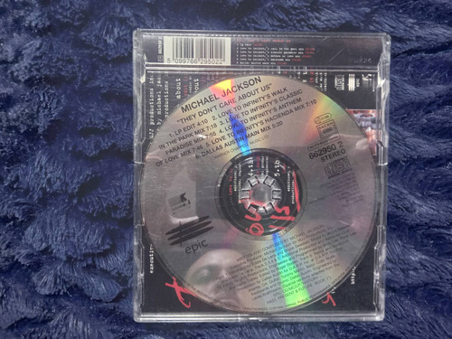 Cd Michael Jackson They Don't Care About Us Single Áustria