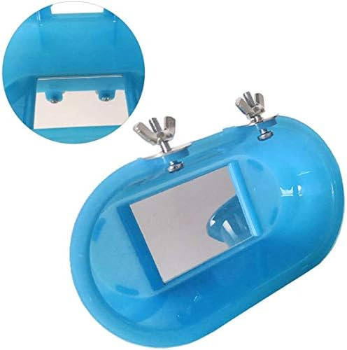 2 Pcs Bañera Para Pájaros Con Espejo Juguete Loro Ducha Bañe