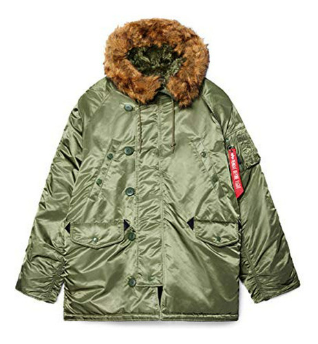 Parka Alpha Industries N-3b Para Hombre