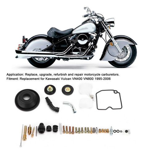 Kit De Carburadores Para Kawasaki Vulcan Vn400 Vn800
