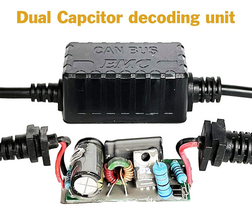 H13 Canbus Antiparpadeo Cancelador Decodificador Resistor Li