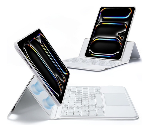 Funda Con Teclado Esr Ascend Para iPad Pro 11 2024 Con Panel