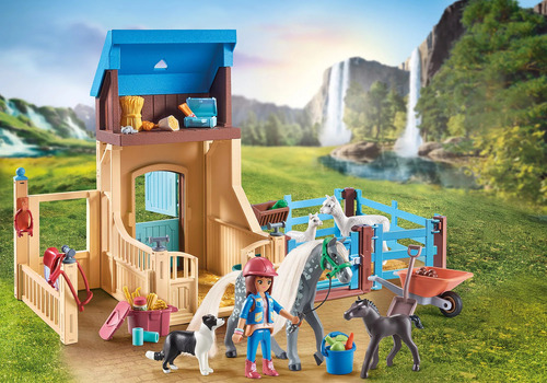 Playmobil 71353 Establo De Caballos Con Amelia & Whisper