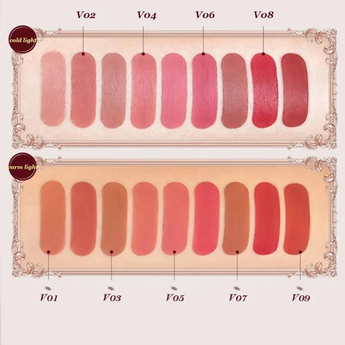 Flower Knows Labial Cremoso Strawberry Cupid V08 Cranberry