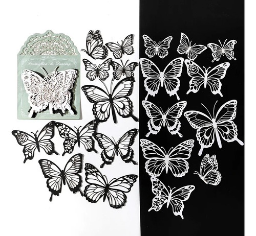 20 Laminas Vintage - Scrapbook - Journaling - Mariposas