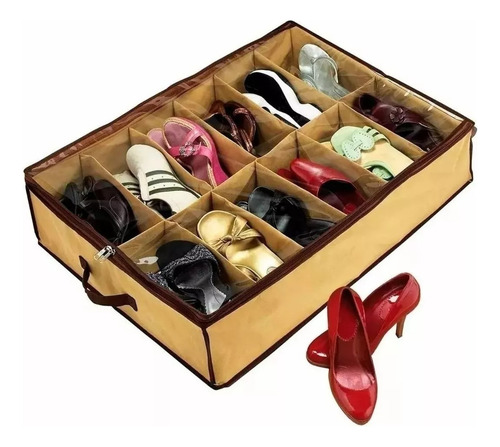 Zapatero Organizador Zapatos Multiuso 12 Compartimientos R.3