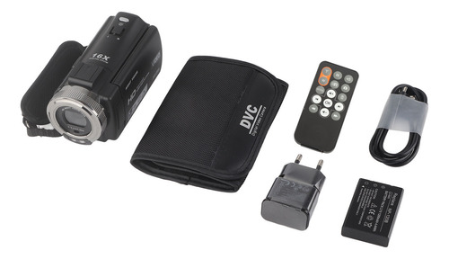 Videocámara Hd 1080p Con Pantalla Lcd A Color De 3 Pulgadas