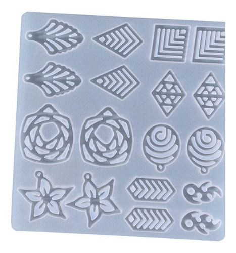Molde De Resina De Silicona Molde De Fundición Diy Kit 23