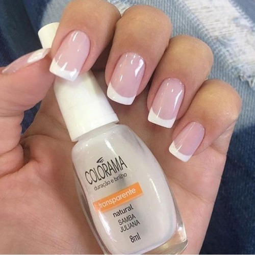Esmalte Colorama Transparente Samba Juliana Branquinho Color Blanco
