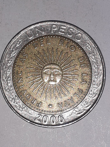 Moneda De 1 Peso Del Año 2006