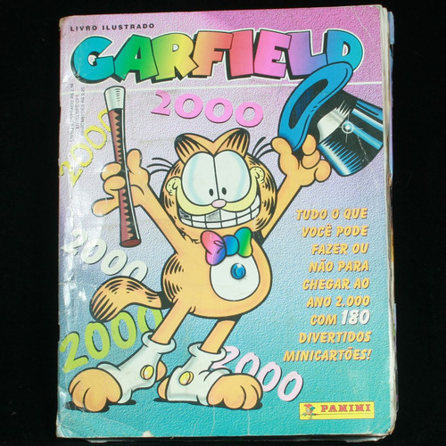 Álbum De Figurinhas Garfield 2000 - Faltam 46